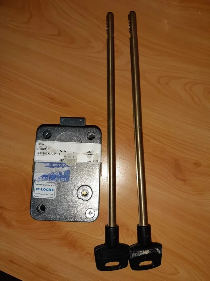 Fechadura tubular